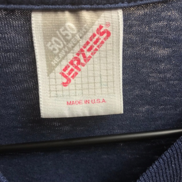 Vintage} 90's Puffy Glitter Rose Graphic T-Shirt - Picture 5 of 5